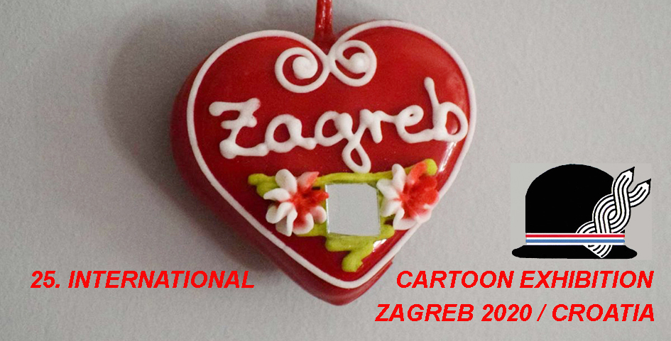 25. INTERNATIONAL CARTOON        EXHIBITION ZAGREB 2020